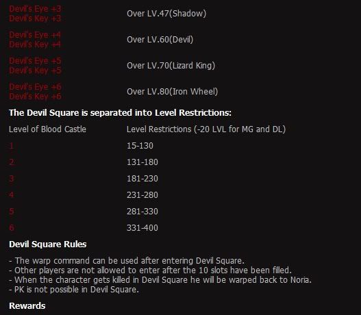 [Guide] Devil Square Event DS2