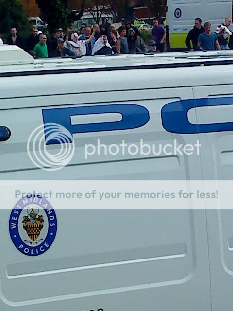 "English Defence League (EDL)" protest in my home town! DSC00307