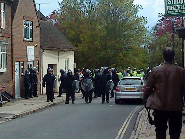 "English Defence League (EDL)" protest in my home town! DSC00313