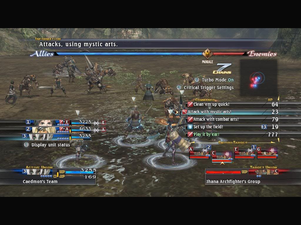 this is what i've been playing recently 'The Last Remnant' Tlr11
