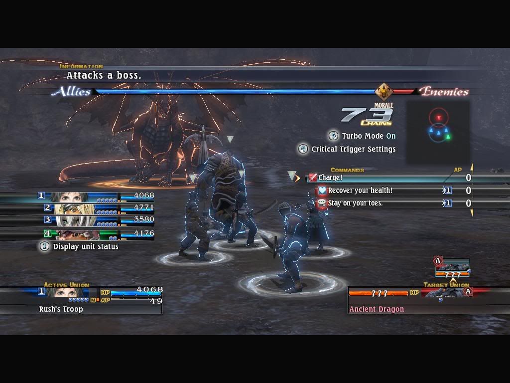 this is what i've been playing recently 'The Last Remnant' Tlr12