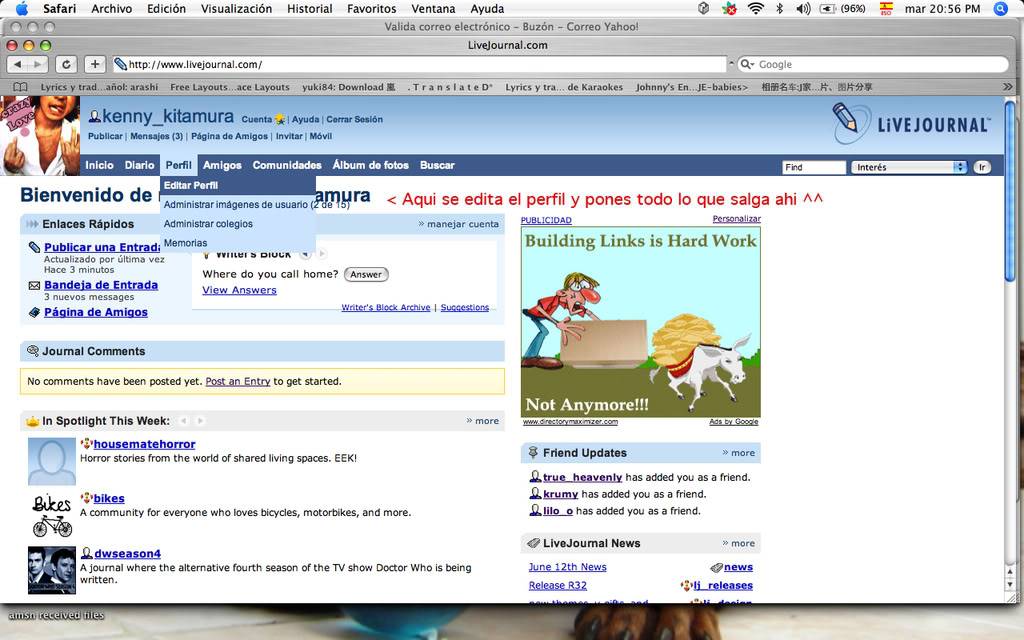 LiveJournal Tutojournal4