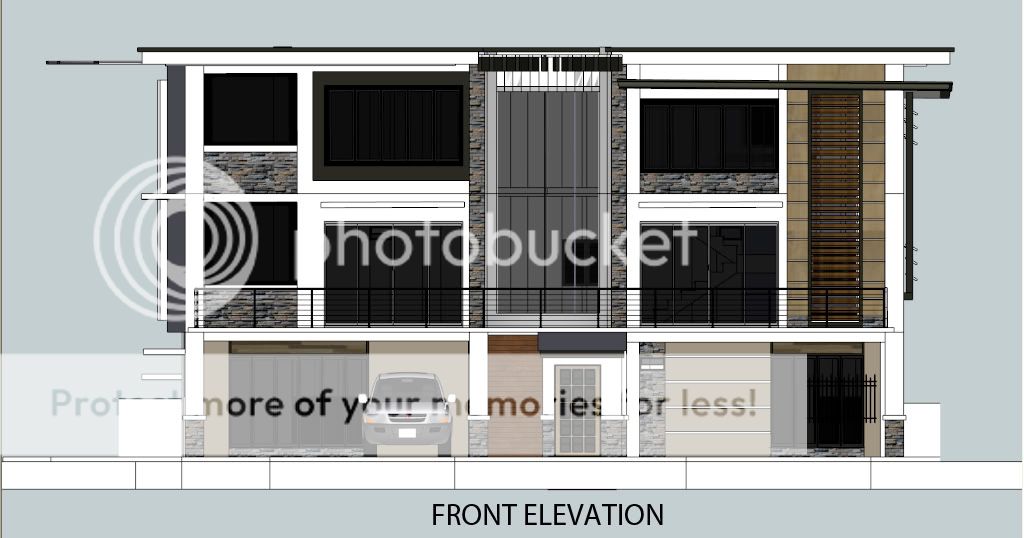 Need critic (Proposed 3 Storey Res.-with PICS :)  FRONT