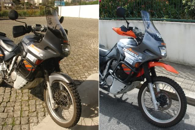 Preparação / Alterações na minha Transalp 600 - Página 2 Alteraofrente1