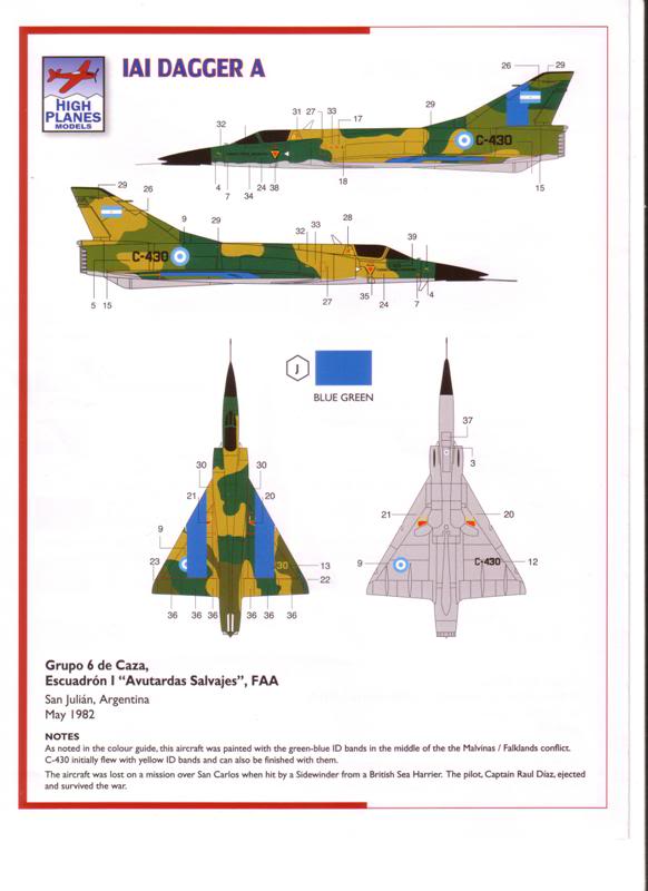 [High Planes] Mirage III O, Nesher et Dagger Scan10005s