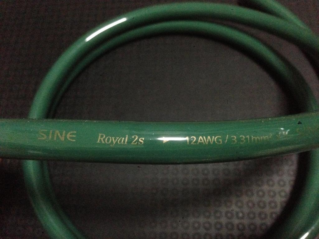 Sine Royal 2S Bulk Power Cable & IeGO Plugs 165A30B0-4C95-4154-A441-1599E6CB2243