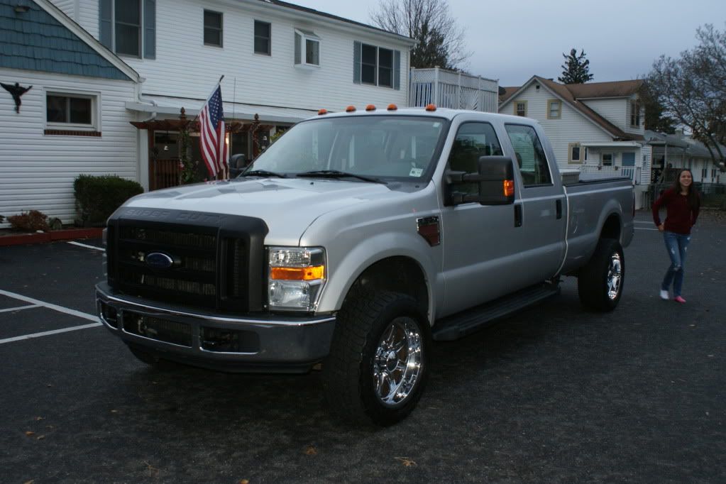 2008 f350 crew 4x4 diesel NJ DSC00609