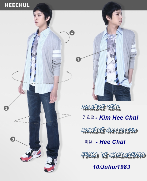 Ficha de los integrantes HeeChul