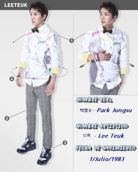 Ficha de los integrantes LeeTeuk