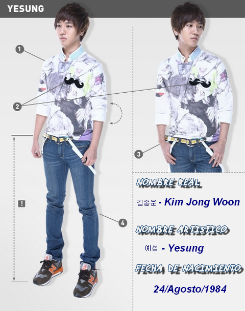 Ficha de los integrantes Yesung-1