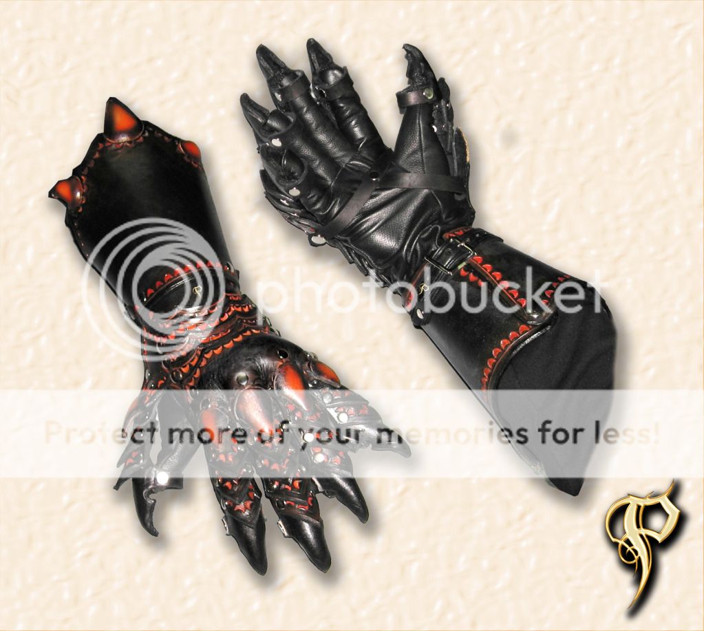 Woolf Chitose Lion_Armor_Claw_Gauntlets_by_Azmal