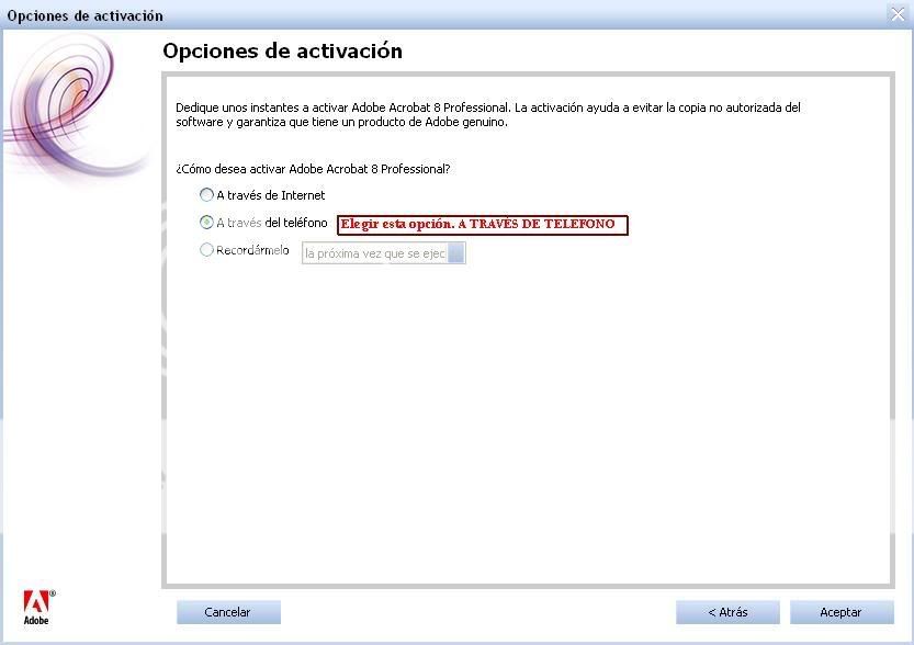 Activacion de Adobes CS3 todos XD Activa2
