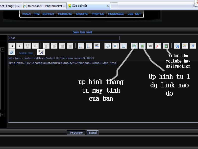 Huong dan up hinh vao forum Hd