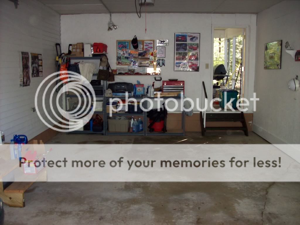 Garage Floor - Painted :) GarageB4