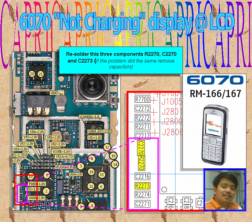 some charging solution.... 6070notcharging