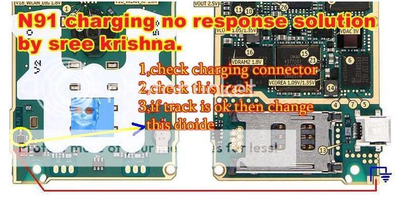 some charging solution.... N91chargingnoresponse