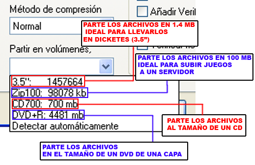 [Tutorial] Descomprimir, comprimir y partir con winrar 6-1