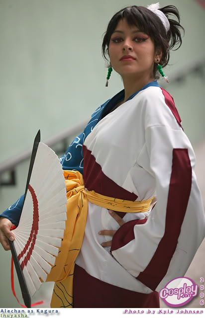 Cosplay De los personajes Inuyasha Kagura