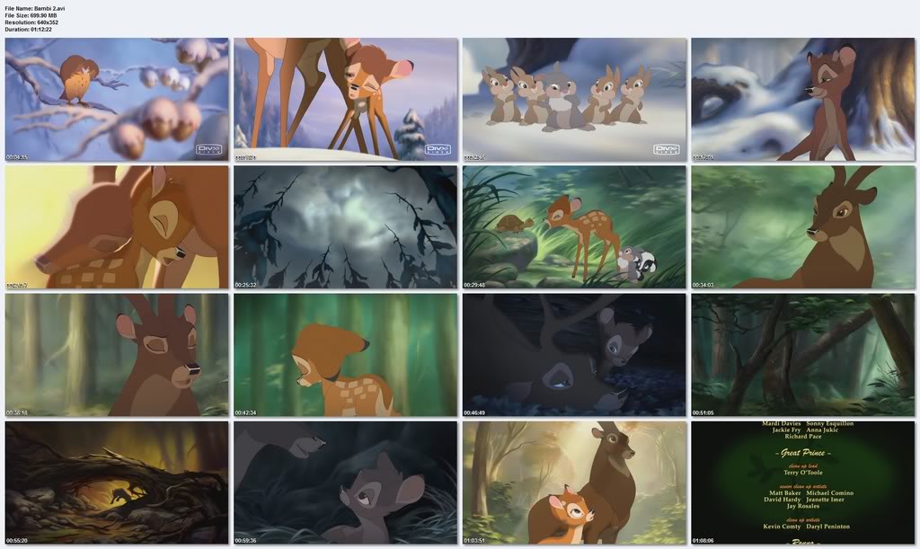 Animated Movies for Kids Bambi2