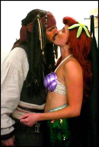 Il bacio tra Jack Sparrow e Ariel JackSparrowArielkiss