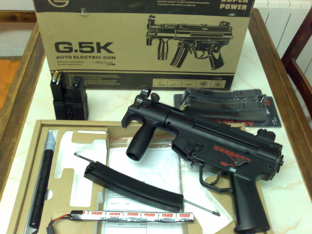 Vendo MP5K con extras 15012009161