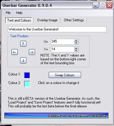 Userbar Generator 0.9.04 Am-1