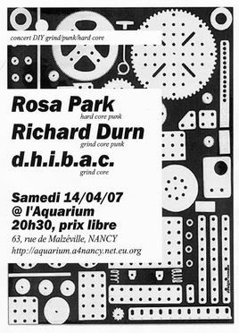 ROSA PARK // RICHARD DURN // D.H.I.B.A.C. - Nancy 2007