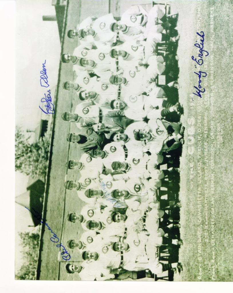 AWESOME 1930'S BASEBALL AUTOGRAPHS!!!! 1936cubs