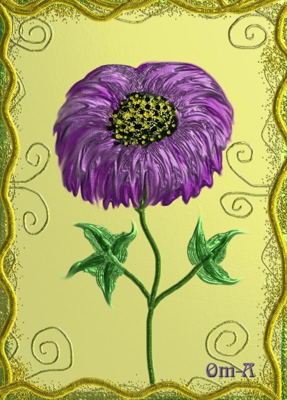 My Flowers Gallery (painted with ArtRage) - Page 2 Darkpurpleflower-1