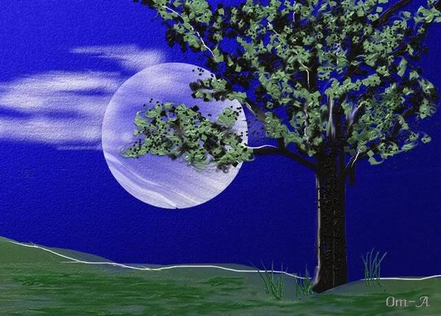 My ArtRage Sceneries & Scenes - Page 2 Moon