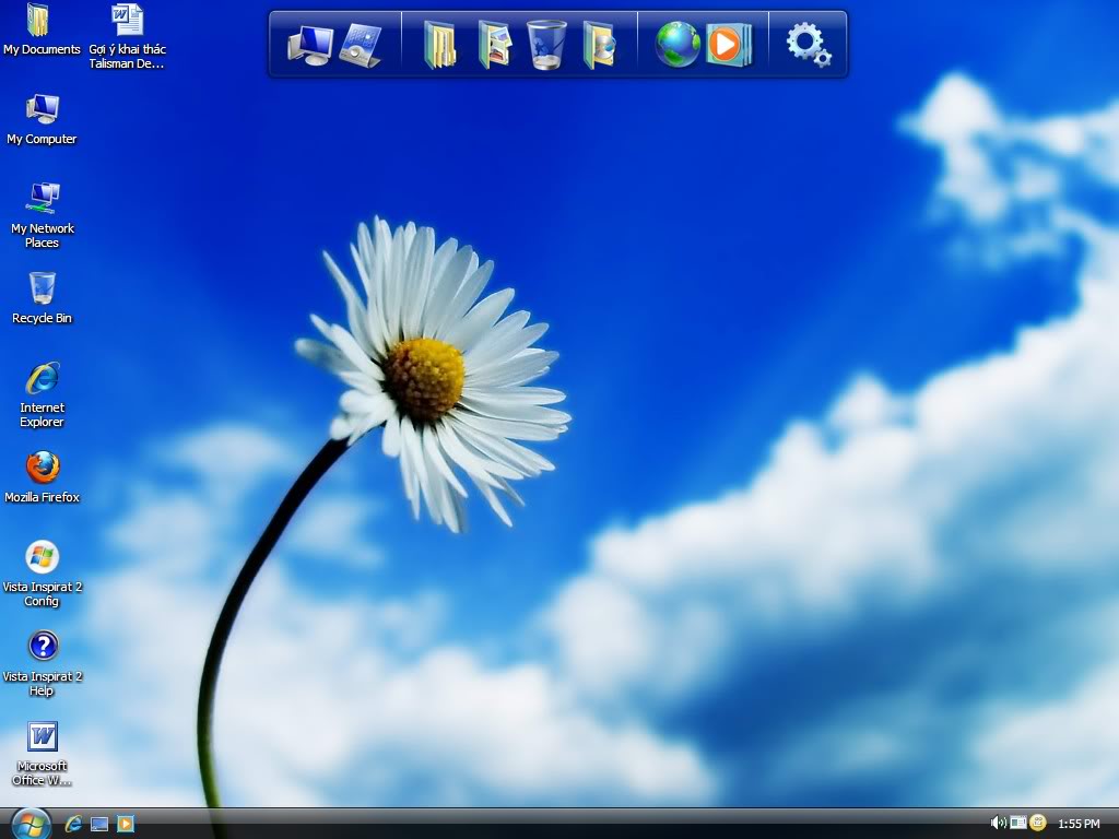 Phần mềm làm đẹp deskop winxp RocketDock-1