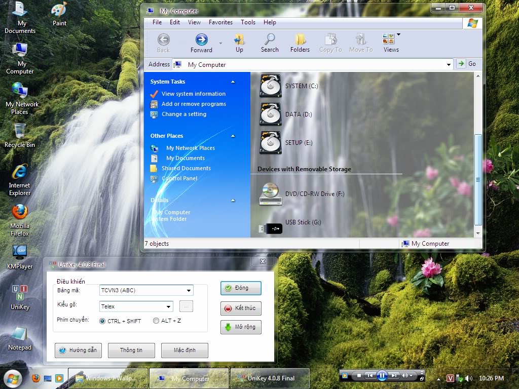 Bản Ghost Windows XP Crystal version 2010 Full Five