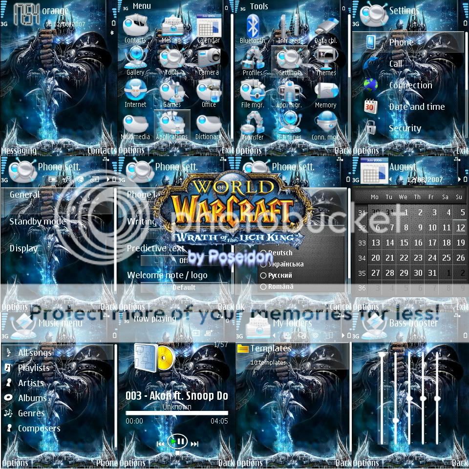 [Themes] World of WarCraft v2.0 3rd edition Wotlkprewviewbig