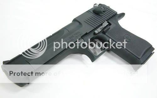 Aluminum Slide & Frame for MARUI Desert Eagle .50 -Black DE50-05BK-17