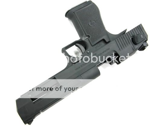 Aluminum Slide & Frame for MARUI Desert Eagle .50 -Black DE50-05BK-18