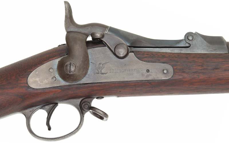 U. S. Model 1888 Springfield Trapdoor Rifle, .45-70 Aah-977_5