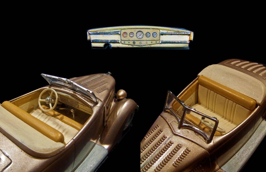 Custom Traditionelle Roadster Ford '36 AMT Interior-2-web