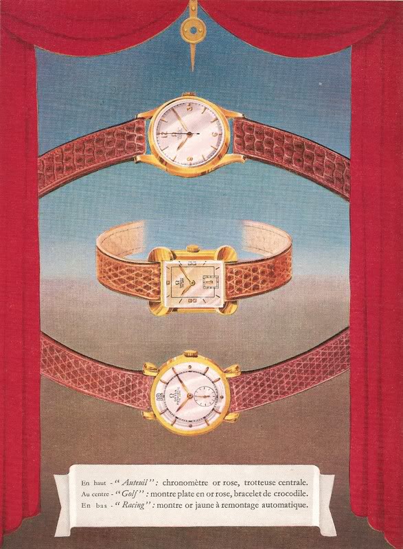 OMEGA : De rares belles plaquettes des années 1940-1950 P16