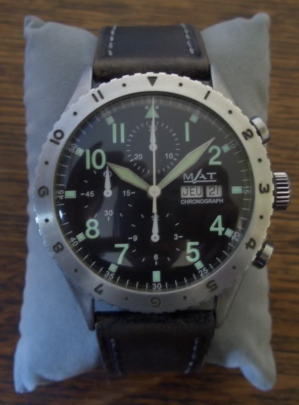 Chrono type militaire MAT Pilotechronoauto