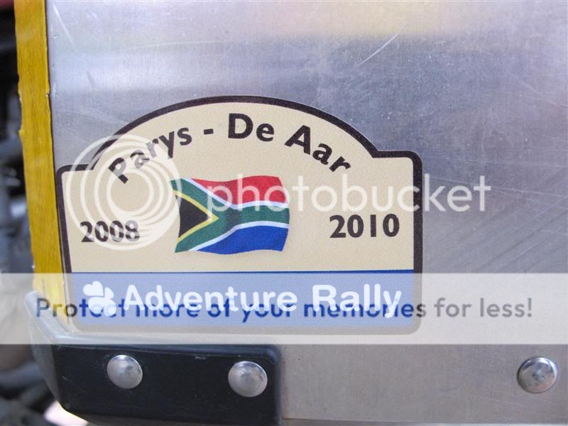 Leo's 2010 Parys DeAar Adventure rally PDA2010