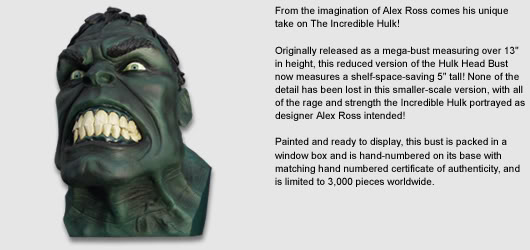 Marvel Mini-Bust Hulk-Head-Bust