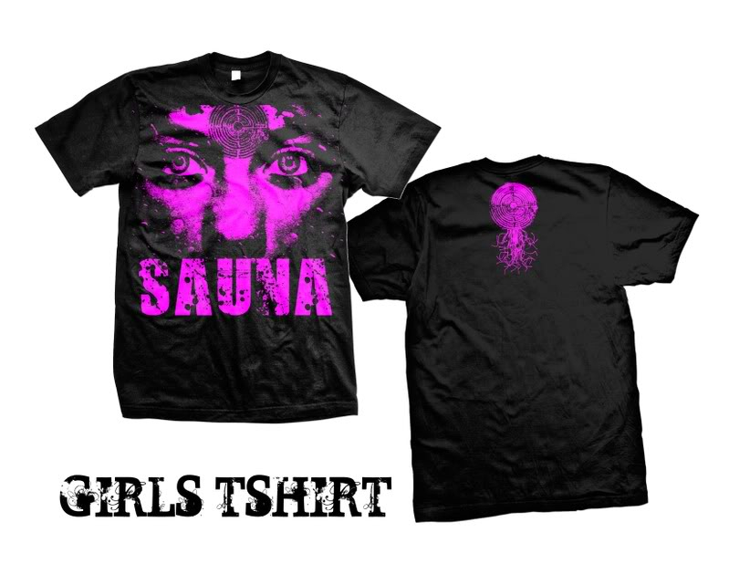 SAUNA "BRIGHT EYES" T SHIRT BrighteyesfrontbackGIRLScopy