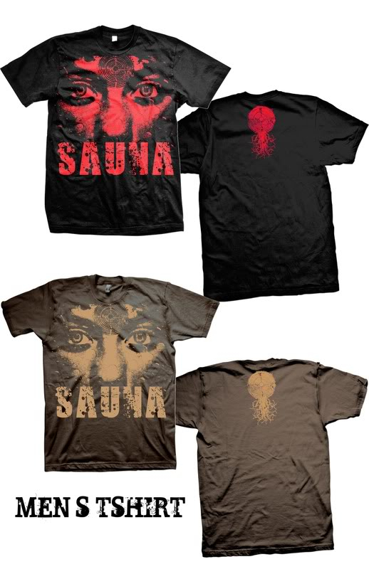 SAUNA "BRIGHT EYES" T SHIRT Brighteyesfrontbackcopy