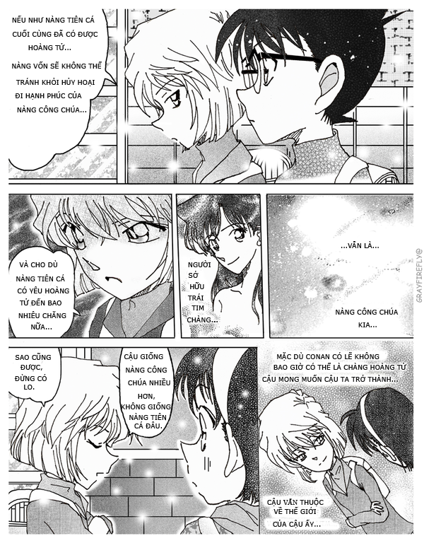 Doujinshi Mermaid-like Love (Ai Haibara) Page19