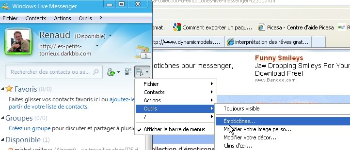 Completer sa collection d'émoticones-Live Messenger ScreenShot009-10