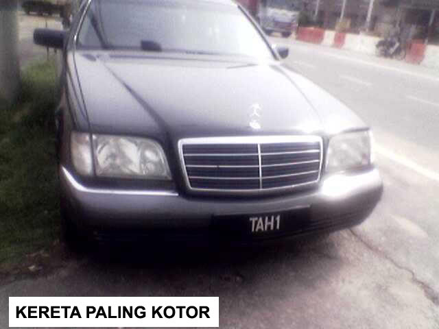 Siapa Pemilik No. Plate Kereta No1 & No2 Kotor