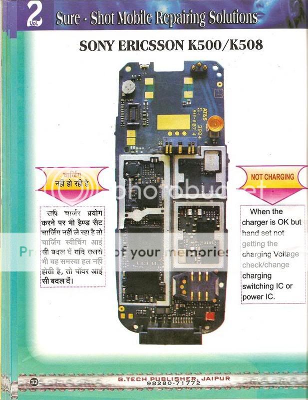 sony ericson hardwre trikz!!!! K500-K508NotCharging