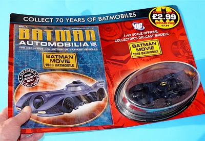 Eaglemoss Les véhicules de Batman BE1