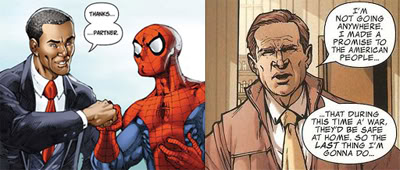 Conspiraciones de Marvel & New Avengers Illuminati Obama-bush