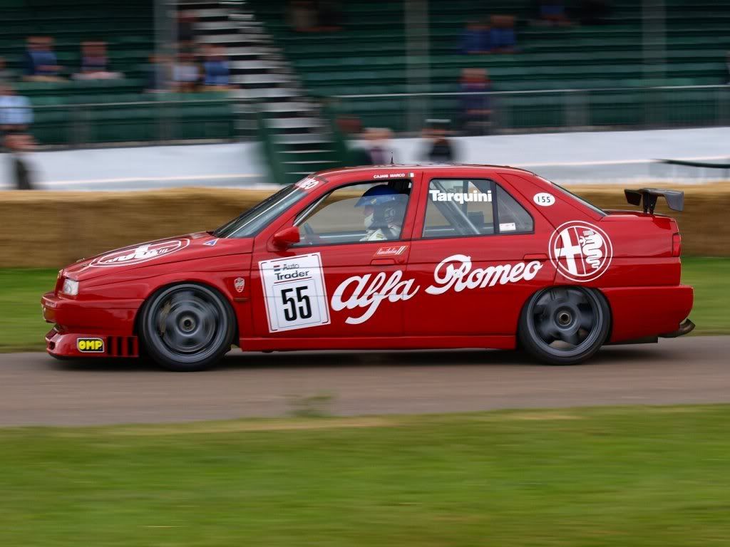 Share your pics of the cars you love - Page 2 Alfa_155_goodwood